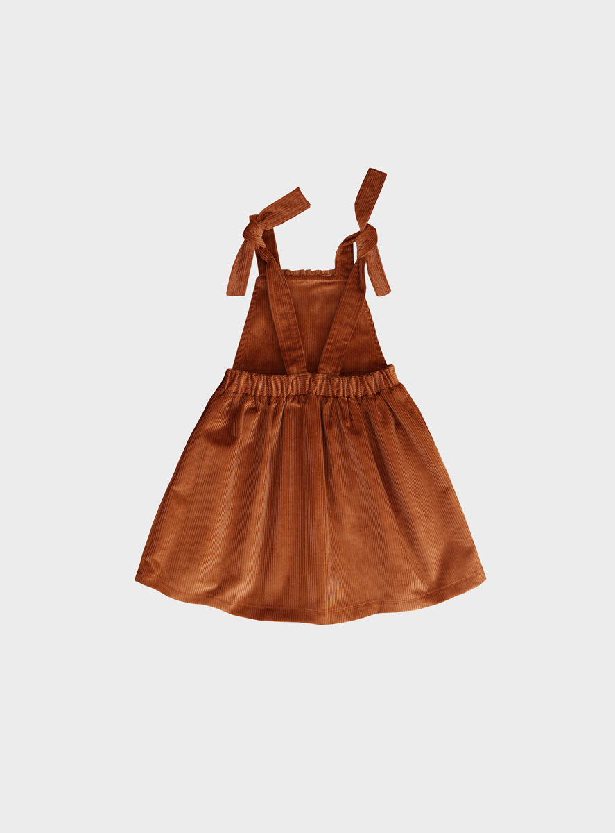 Cinnamon Corduroy Dress